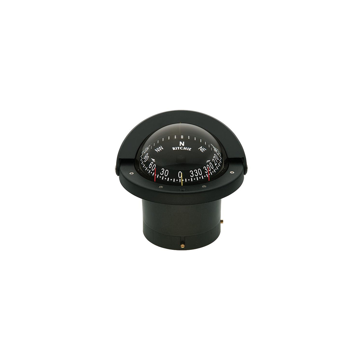 Navigator Compass, Flush Mt., Combi Dial, Black -Modern Boat Sales & Service