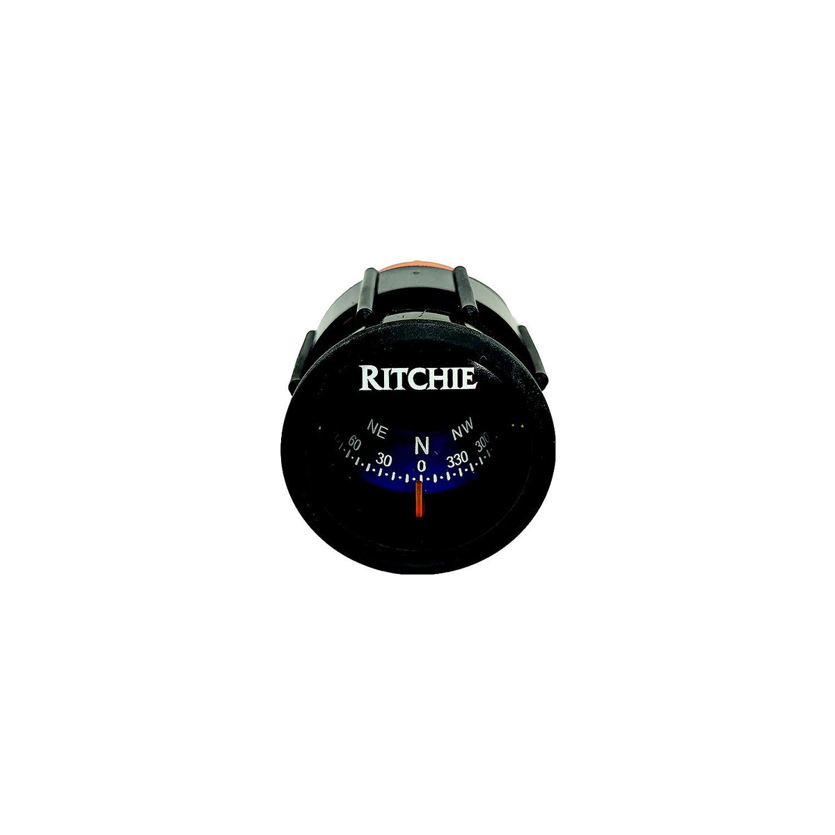 Ritchie X23BU Sport Dash Mount Compass, Black/blue dial -Modern Boat Sales & Service