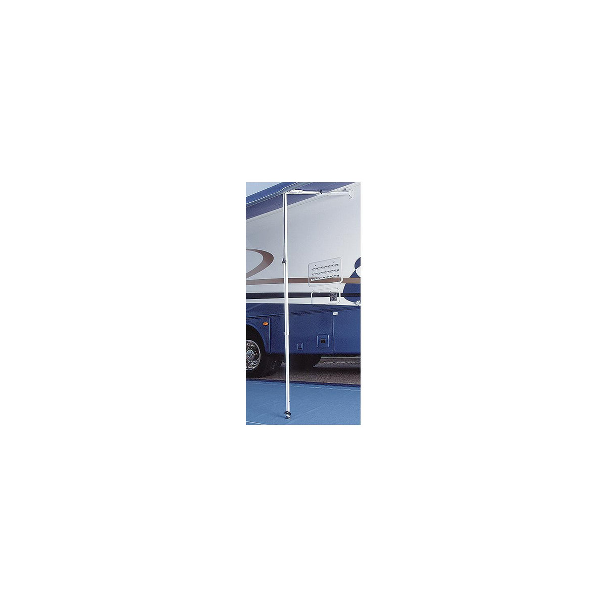 Carefree 902865WHT Rafter 6 GS Automatic Awning Support Plus Ground Support, White/White Castings -Modern Boat Sales & Service
