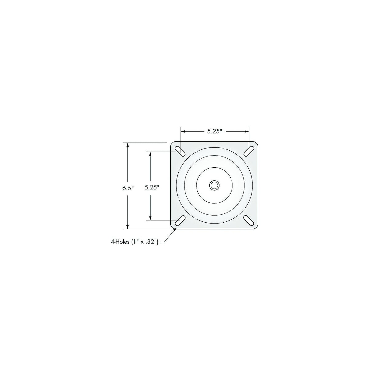 Attwood 1002S Lock'N-Pin 3/4" Pin Seat Mount Black E-Coated w/o Spring -Modern Boat Sales & Service