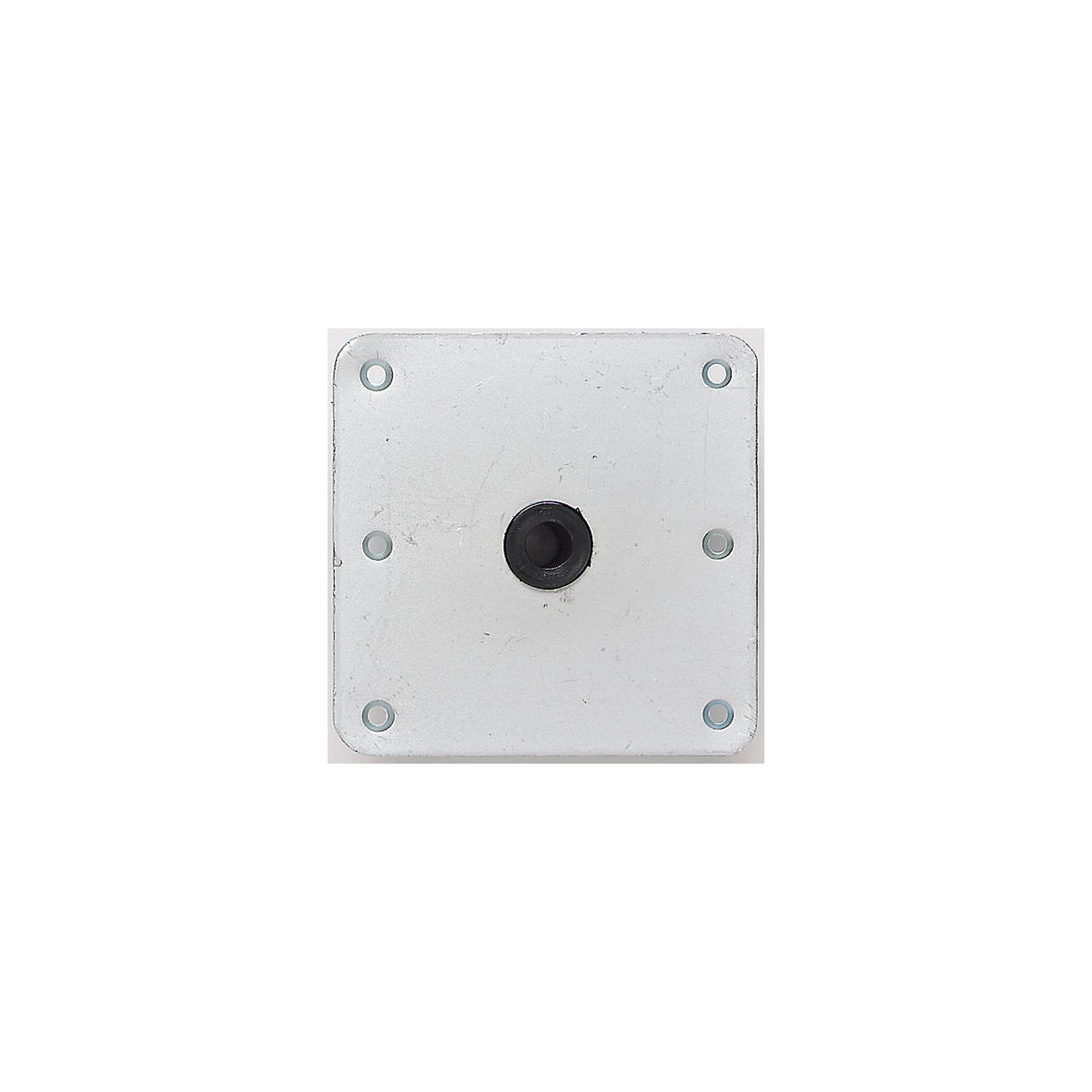Attwood Lock'N-Pin 3/4" Base Plate 7" x 7" Threaded Zinc Plated Steel -Modern Boat Sales & Service