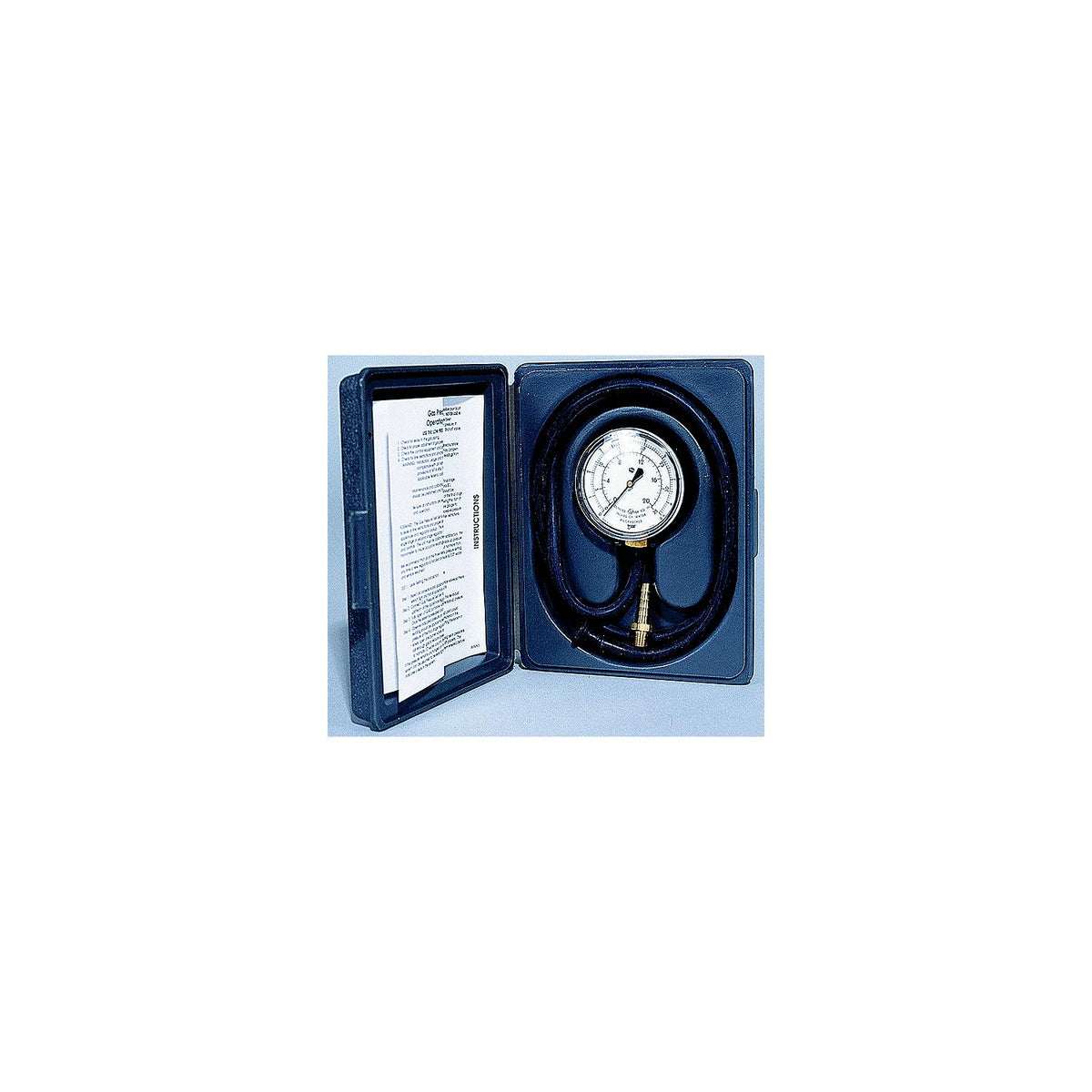 Camco 10389 Gas Pressure Test Kit (Includes Gauge, 30" Hose and Tap Fitting in Case) -Modern Boat Sales & Service