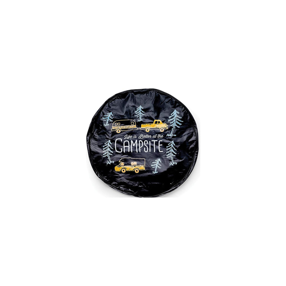 Camco 53292 Spare Tire Cover, 27", Black / Trees -Modern Boat Sales & Service
