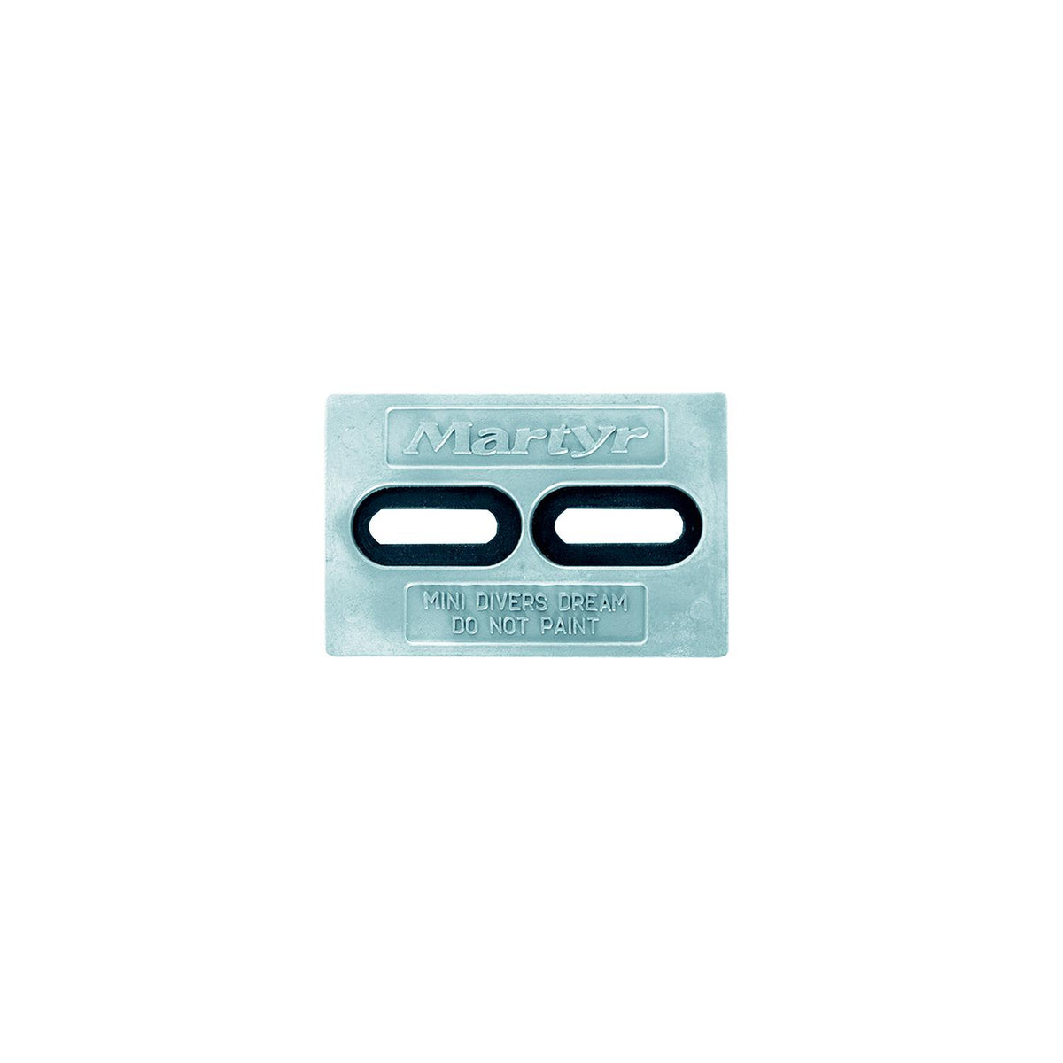 Martyr CMDIVERMINI Hull Anode 6" x 4" x 1/2", Zinc Default Title -Modern Boat Sales & Service