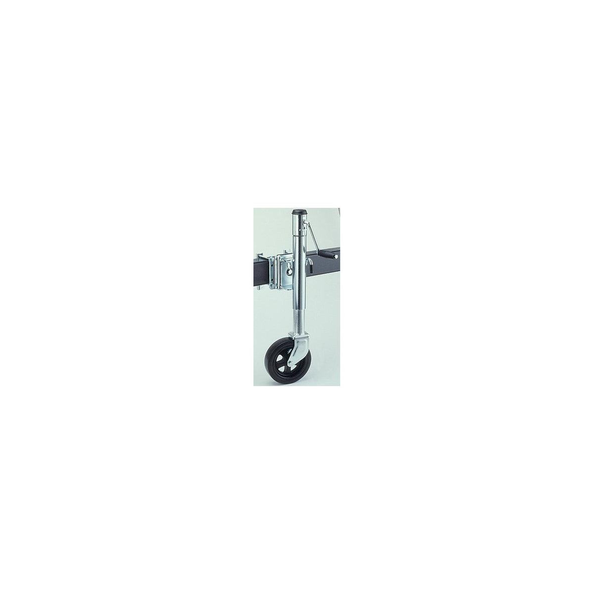 Fulton XP15L0101 12" Travel 1,500 lb Max Load Bolt Thru Swivel Jack with 8" Wheel, Zinc Default Title -Modern Boat Sales & Service