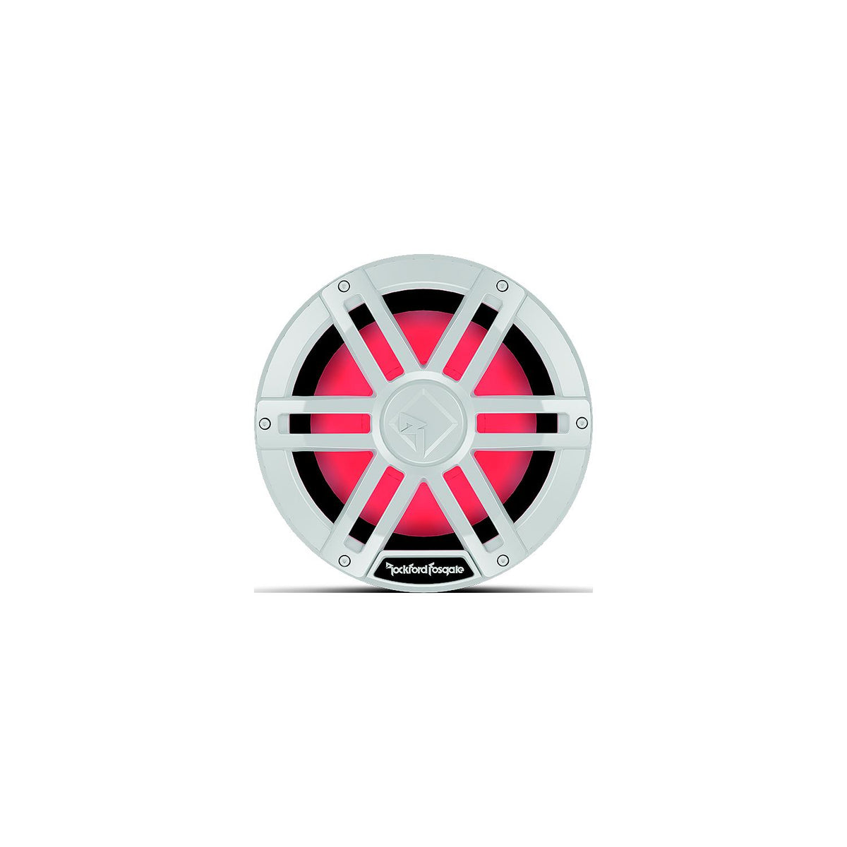 Rockford Fosgate M1D210 DVC 2Ω Color Optix™ Marine Subwoofer, 10" w/ White Grills -Modern Boat Sales & Service