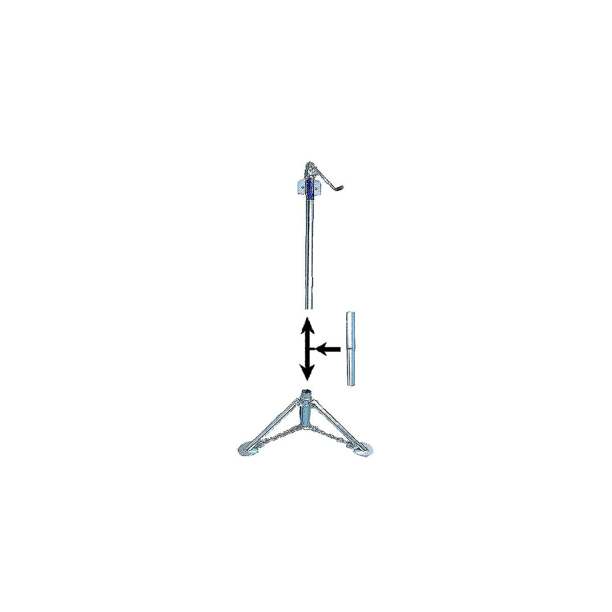 Rieco-Titan Heavy Duty Tripod Jack Lift Extension, 4/Set -Modern Boat Sales & Service