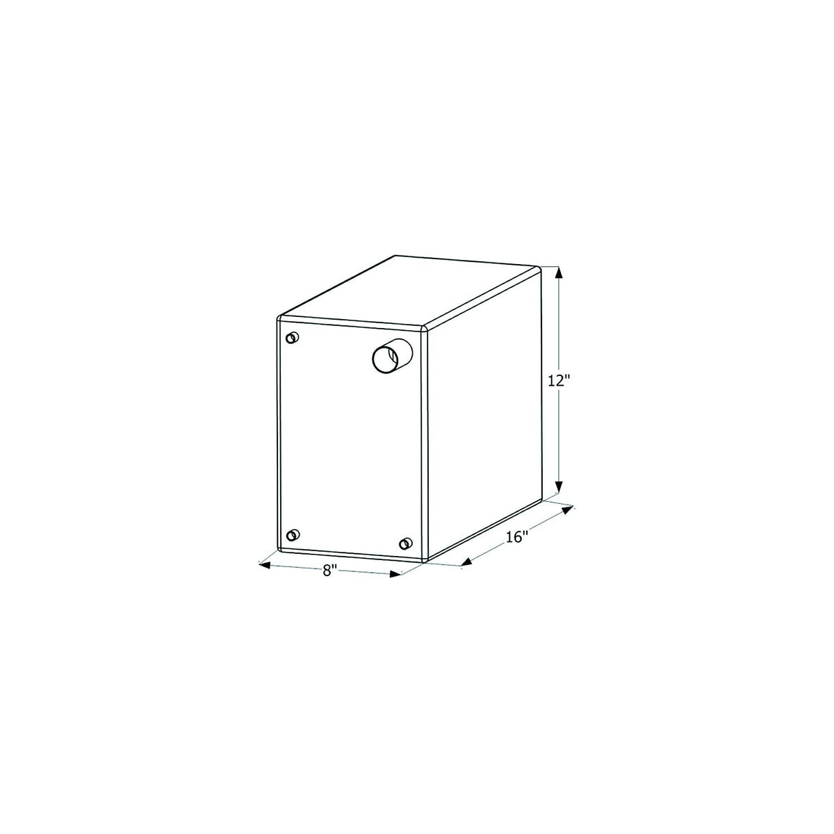 Icon Fresh Water Replacement Tank, 6 Gal. -Modern Boat Sales & Service