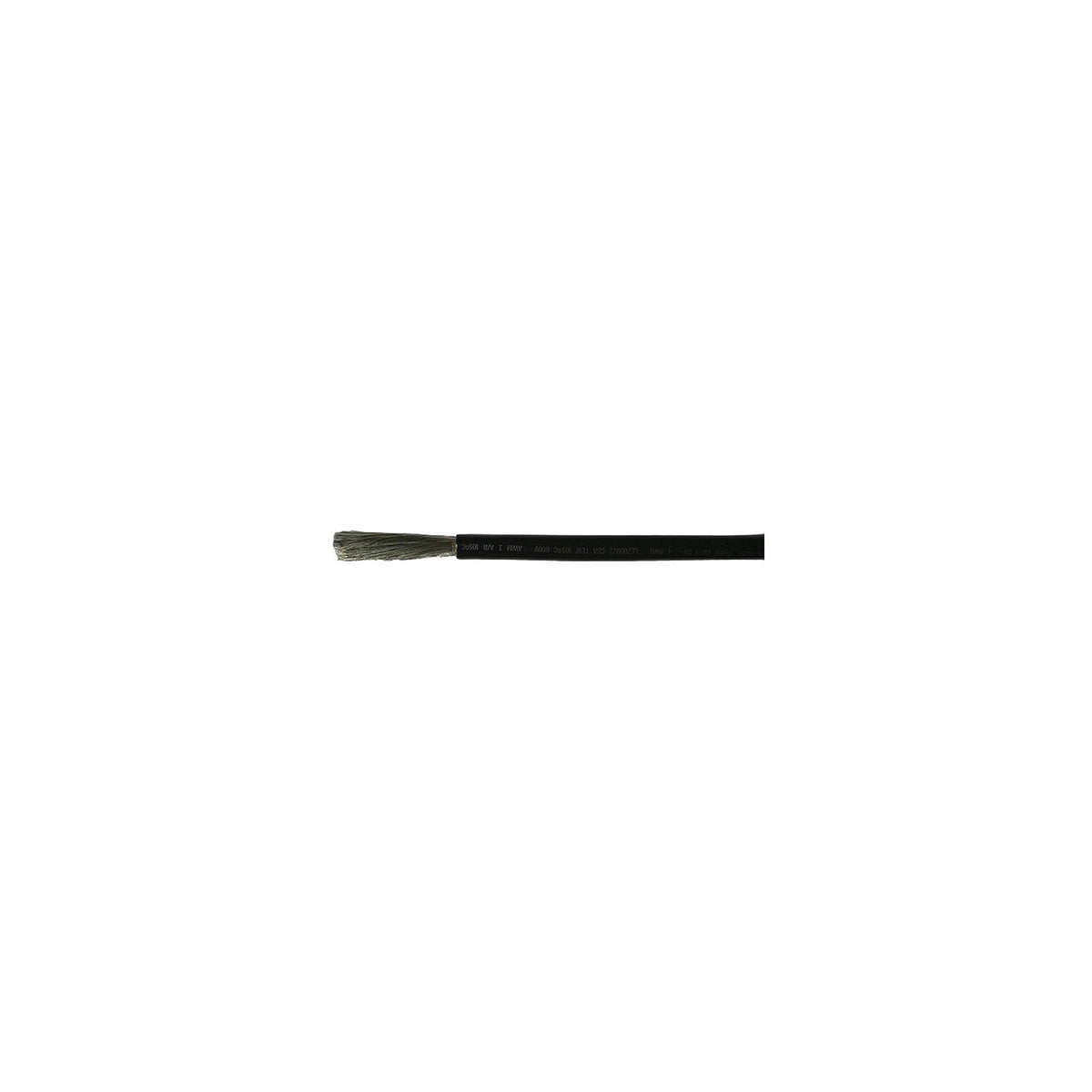 Cobra Wire A2004T07100FT Tinned Copper Battery Cable, 4 AWG, 100', Black -Modern Boat Sales & Service