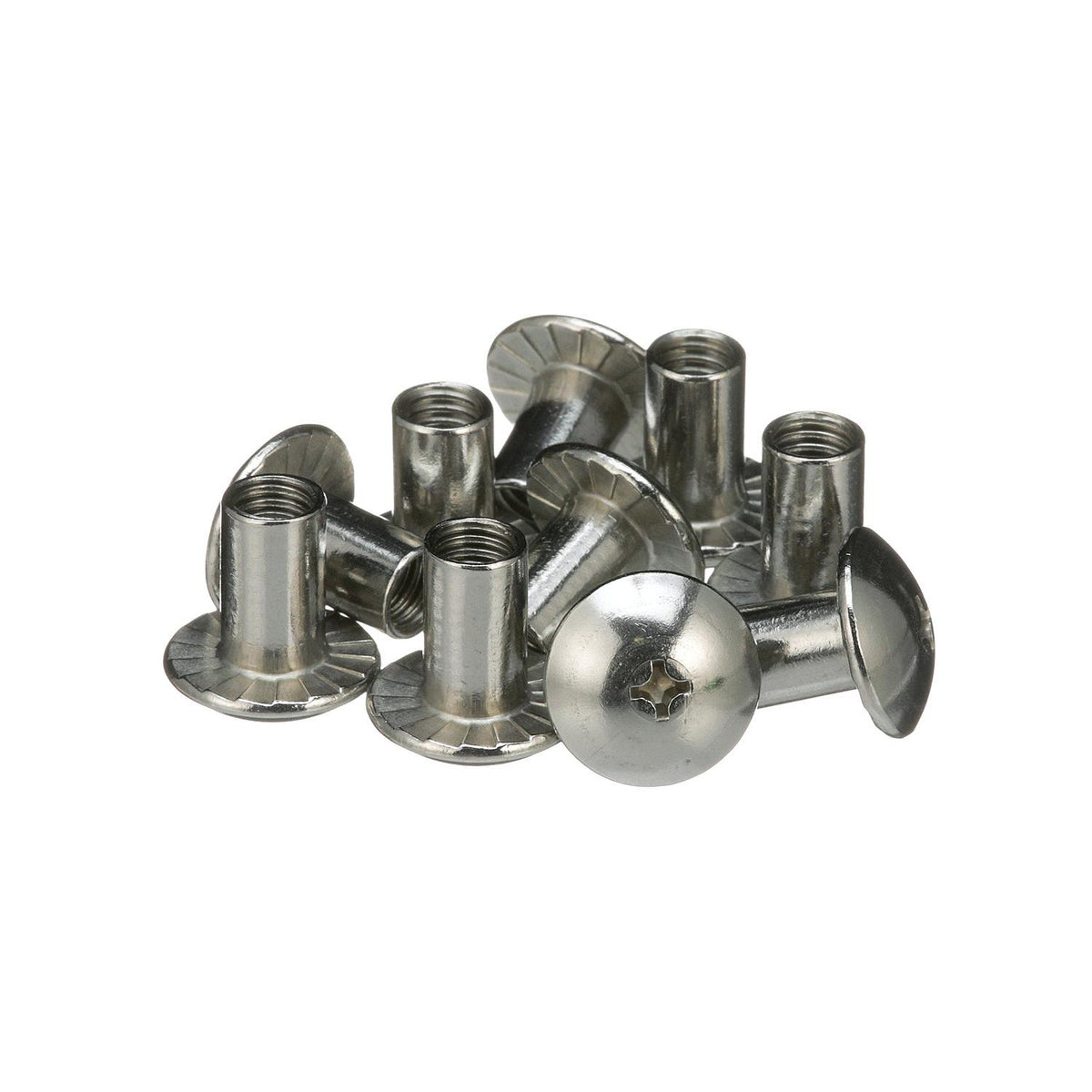 Seachoice 18-8 Stainless Steel Phillips Barrel Nuts w/ Truss Head, 3/8-16 X 3/4 In., Pack of 25 -Modern Boat Sales & Service