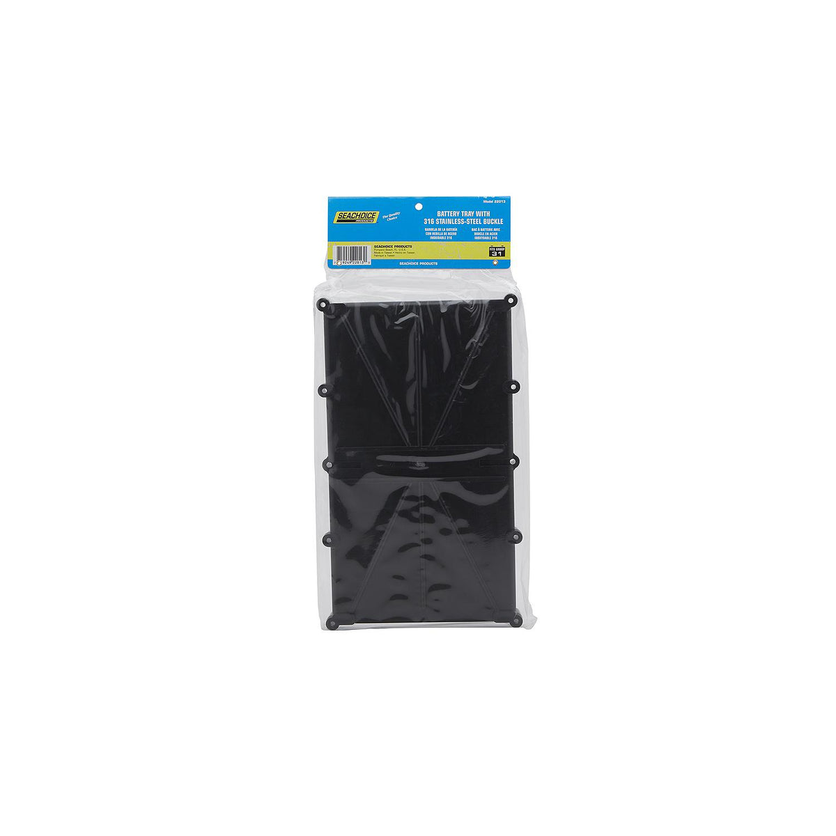 Seachoice Battery Tray with Stainless Steel Buckle, Group 29/31 -Modern Boat Sales & Service