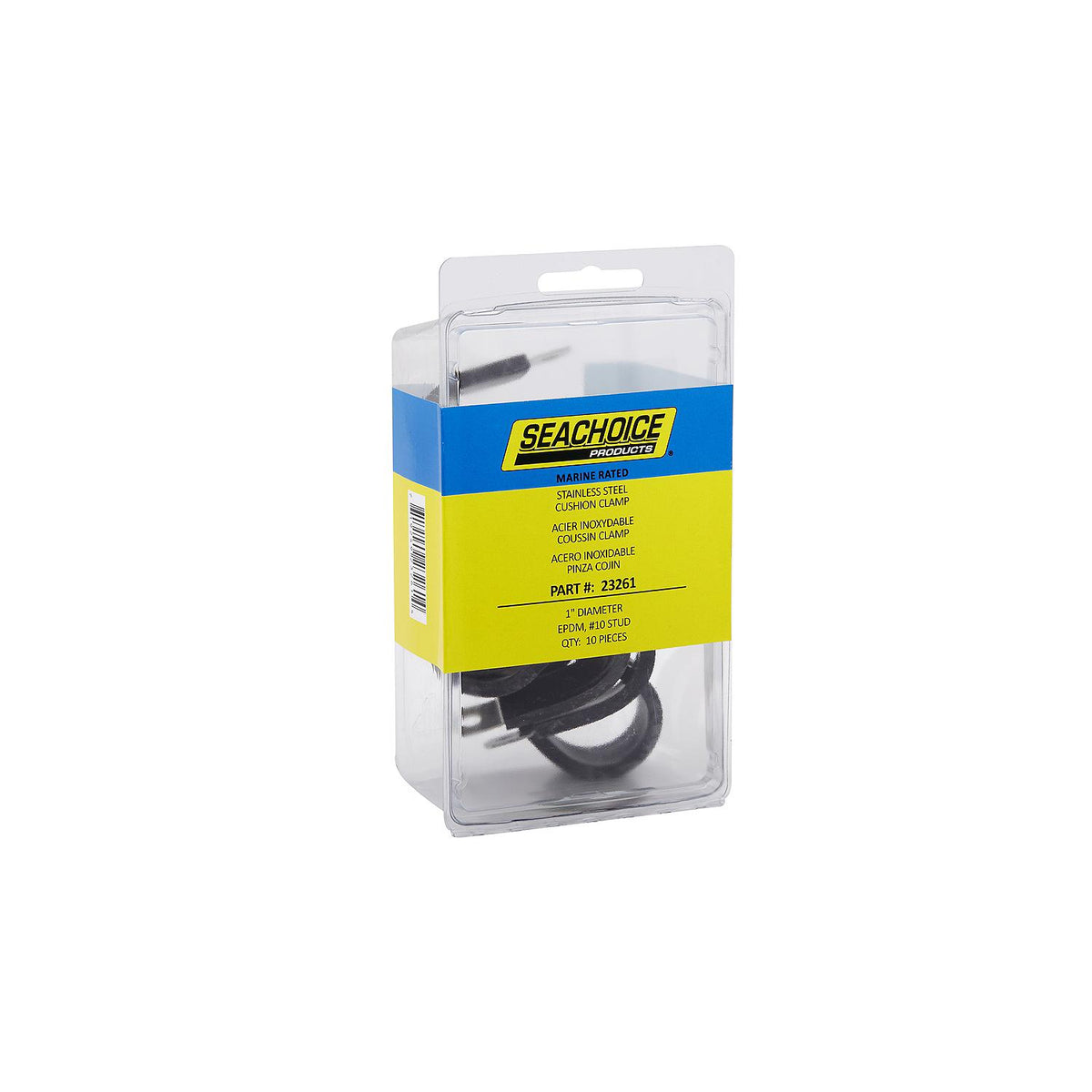 Seachoice Stainless Steel Cable Clamps, 1 In., EPDM -Modern Boat Sales & Service