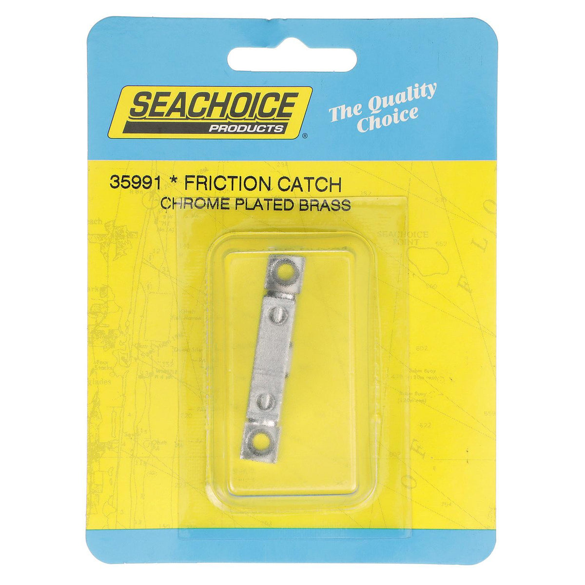 Seachoice Marine-Grade Friction Catch, Chrome-Plated Brass, 1-3/4 In. X 5/16 In. -Modern Boat Sales & Service