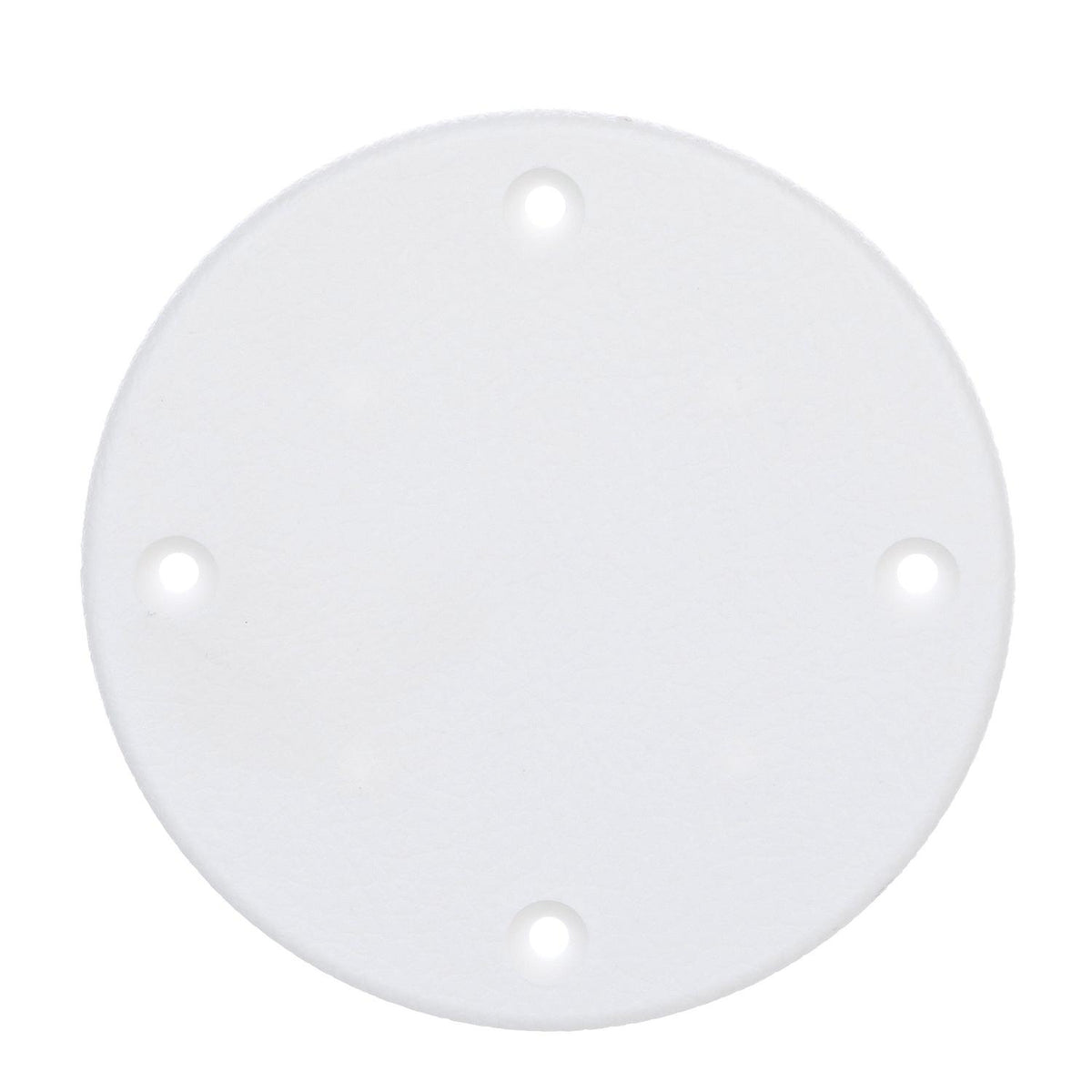 Seachoice 39621 Marine Boat Cover Plate, Arctic White, 4-1/8 in. Outer Diameter -Modern Boat Sales & Service