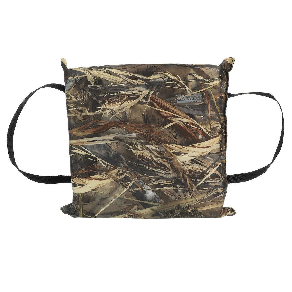 Seachoice Emergency Marine Foam Flotation Cushion, Square, 15 In. X 15 In., Camouflage -Modern Boat Sales & Service