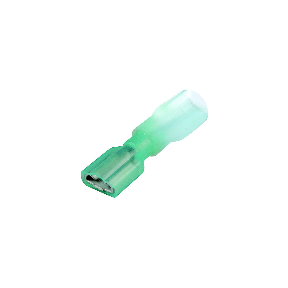 Seachoice 60293 3-to-1 Heat Shrink Insulated Quick Disconnect, 16-14 Ga., 0.187" Female, Blue, 25-Pack -Modern Boat Sales & Service