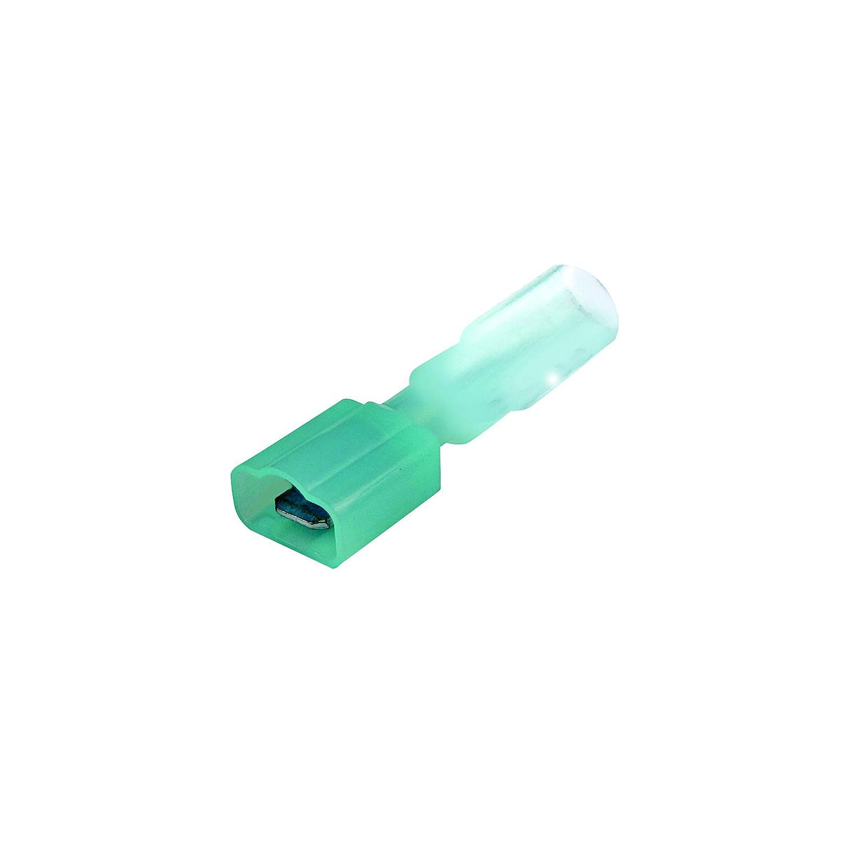 Seachoice 60303 3-to-1 Heat Shrink Insulated Quick Disconnect, 16-14 Ga., 0.187" Male, Blue, 25-Pack -Modern Boat Sales & Service