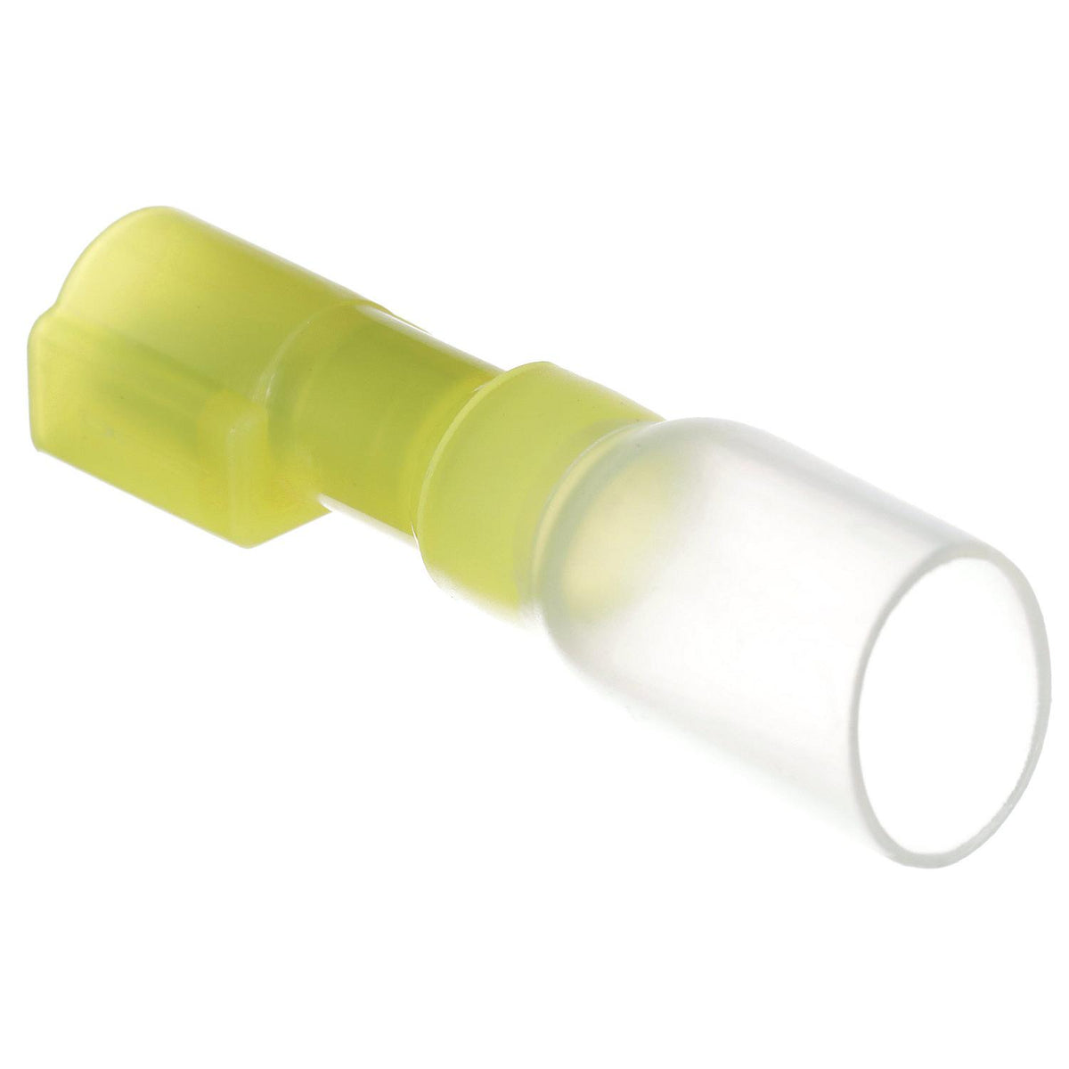 Seachoice Heat Shrink Insulated Disconnect, Marine Grade Heat-Shrinkable Male Disconnect Terminals, Yellow, Pack of 25, 12-10 Wire Range -Modern Boat Sales & Service