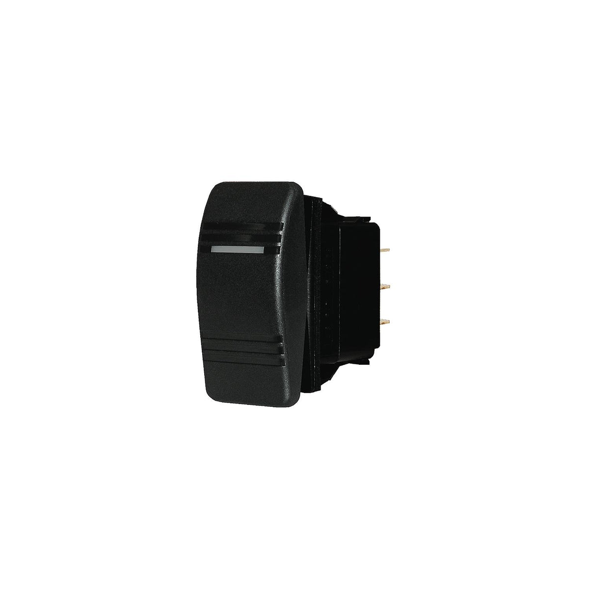 Blue Sea 8289 Water Resistant Contura® III Switch, Black, (On)-Off-On -Modern Boat Sales & Service