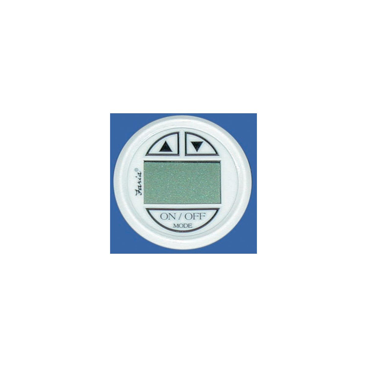 Faria Digital Depth Sounder, Dress White w/In-Hull Transducer -Modern Boat Sales & Service