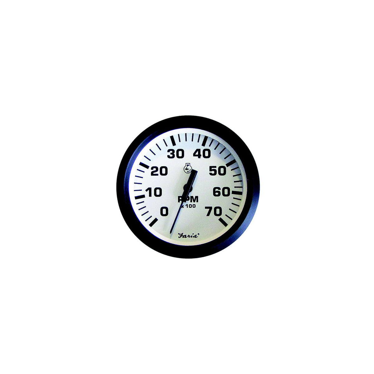 Faria Euro 4" Gauge - 7000 RPM Tachometer (All Outboard) -Modern Boat Sales & Service