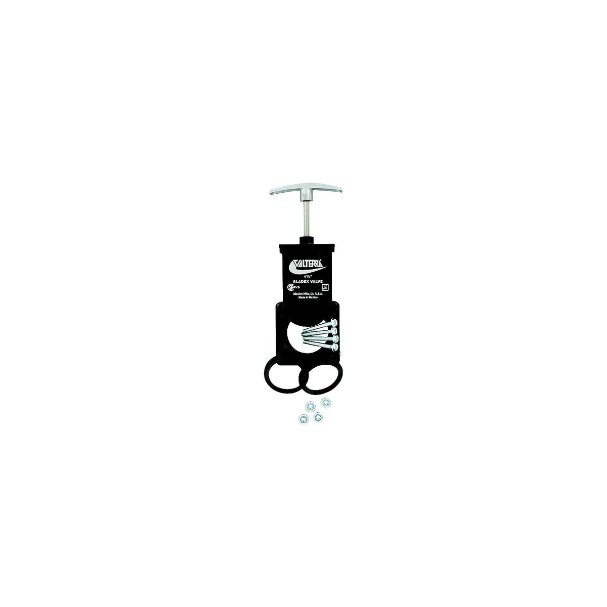 Valterra Bladex RV Waste Metal Handle Valve | Includes Hardware, 1-1/2" Default Title -Modern Boat Sales & Service