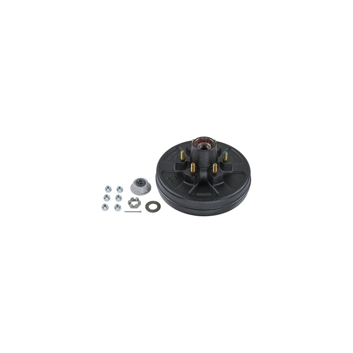 Lippert 2024013262 Brake Drum Hub Kit 12" with Installed Bearings - 6 on 5-1/2", 1/2" Studs, 6,000-lb. Axles #2024013262 -Modern Boat Sales & Service