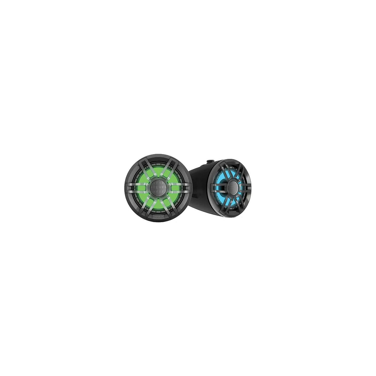 Fusion xxx 6.5" XS Series Wake Tower Speakers, Black Pr. -Modern Boat Sales & Service