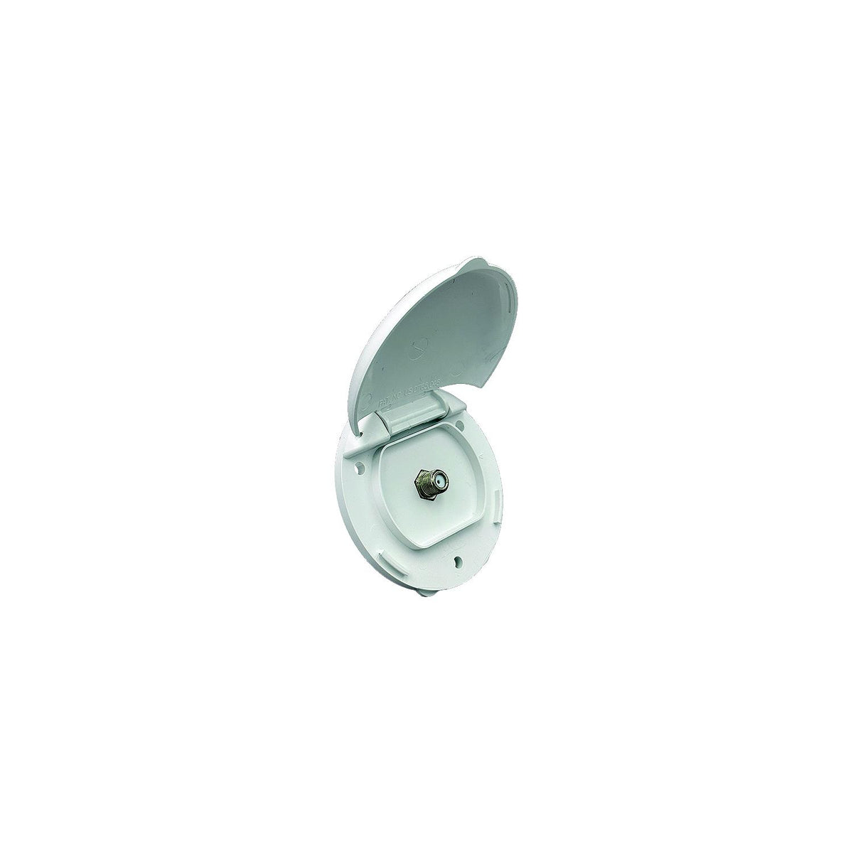 B and B Molders 94324 Compact Enclosure, Dual Coax, Polar White -Modern Boat Sales & Service