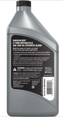 Mercury-Mercruiser 8M0166407 OIL-CYC SYN