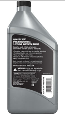 Mercury-Mercruiser 8M0166406 OIL-SNW/PWC