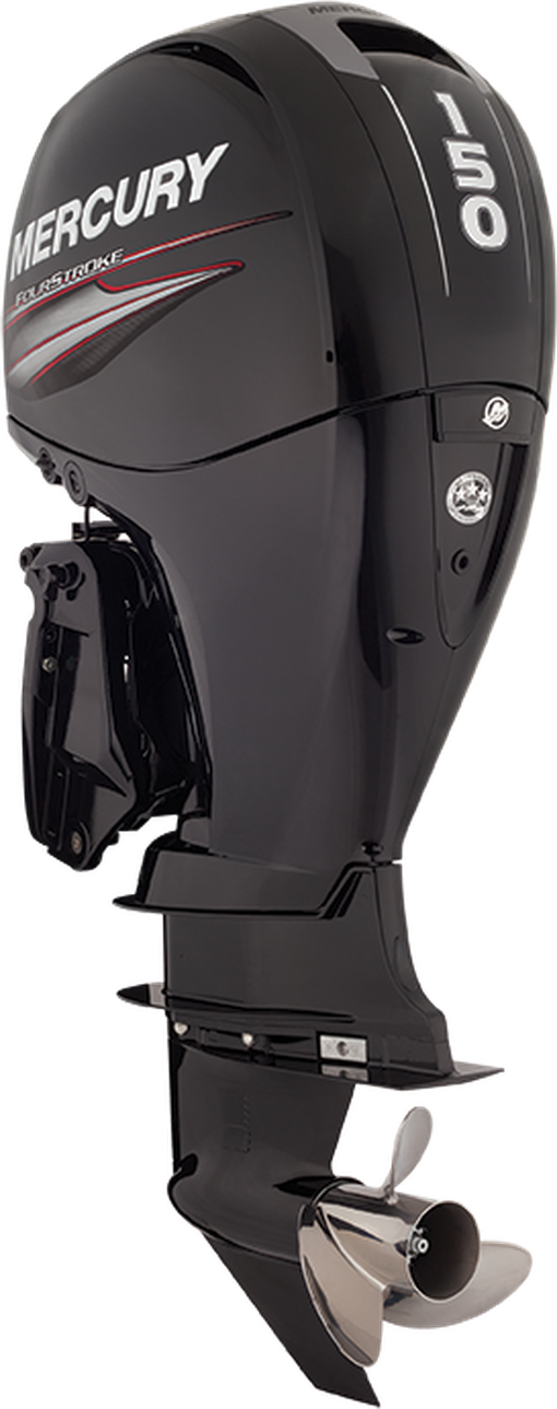 (SOLD) 1150F23HD Mercury Marine Outboard Engine 150, ME150XL4S Black #74