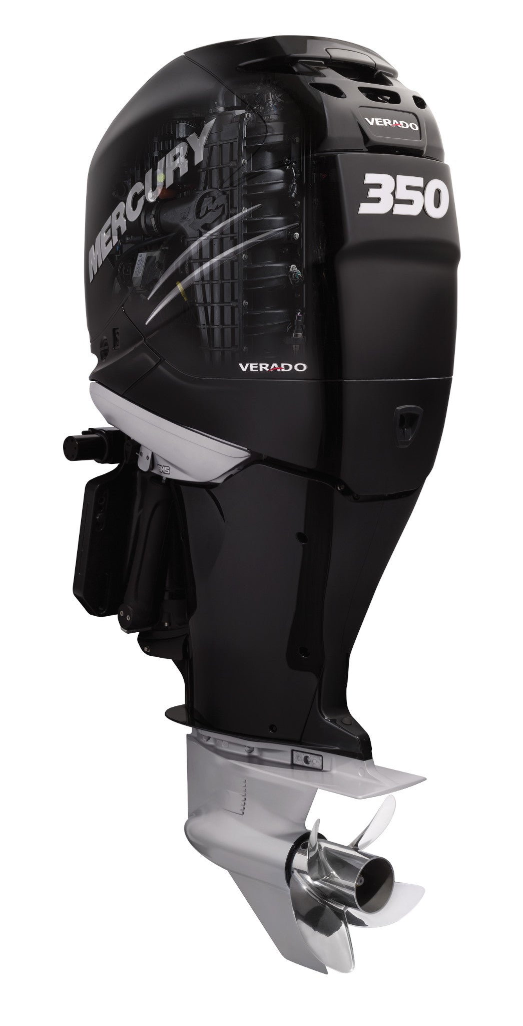 1350V231D, Mercury Marine Engine 350 Verado Black 2018 XL