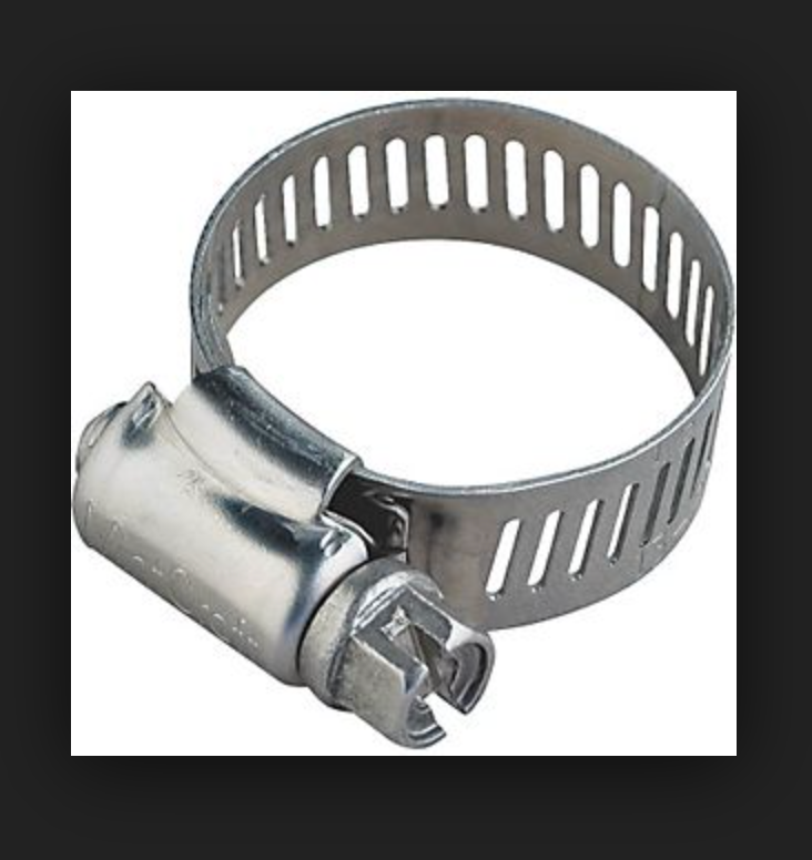 * 13644 Stainless Clamp 1.5" Hose, Size #20/J2 -Modern Boat Sales & Service