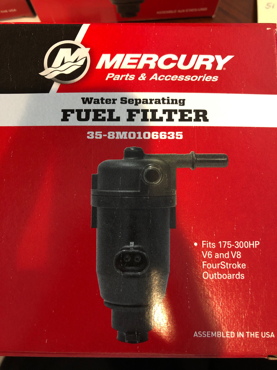 #8M0106635 Mercury Marine Outboard Engine Fuel Filter/C3