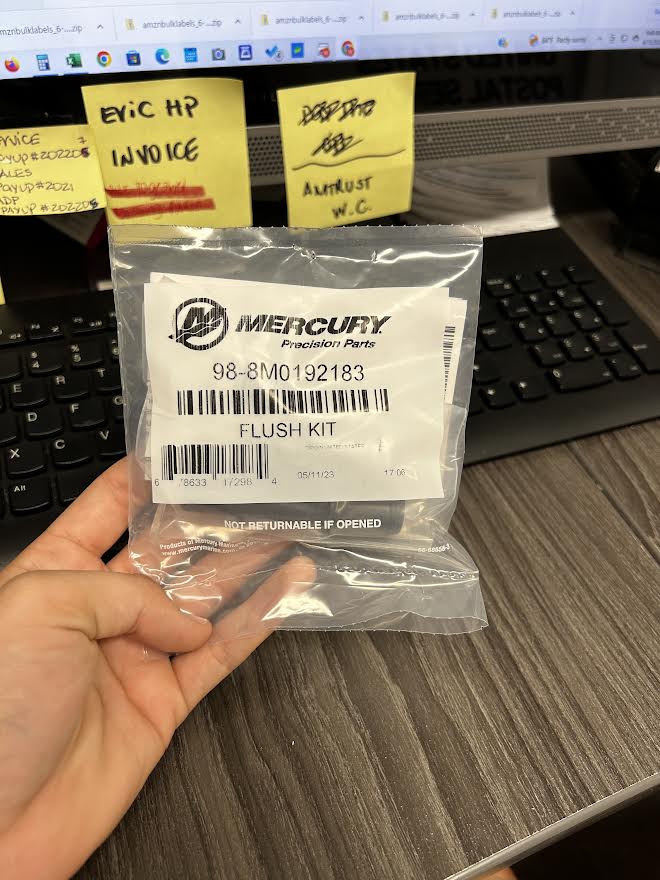 8M0192183 Mercury Marine/Quicksilver Flush Kit/380F -Modern Boat Sales & Service