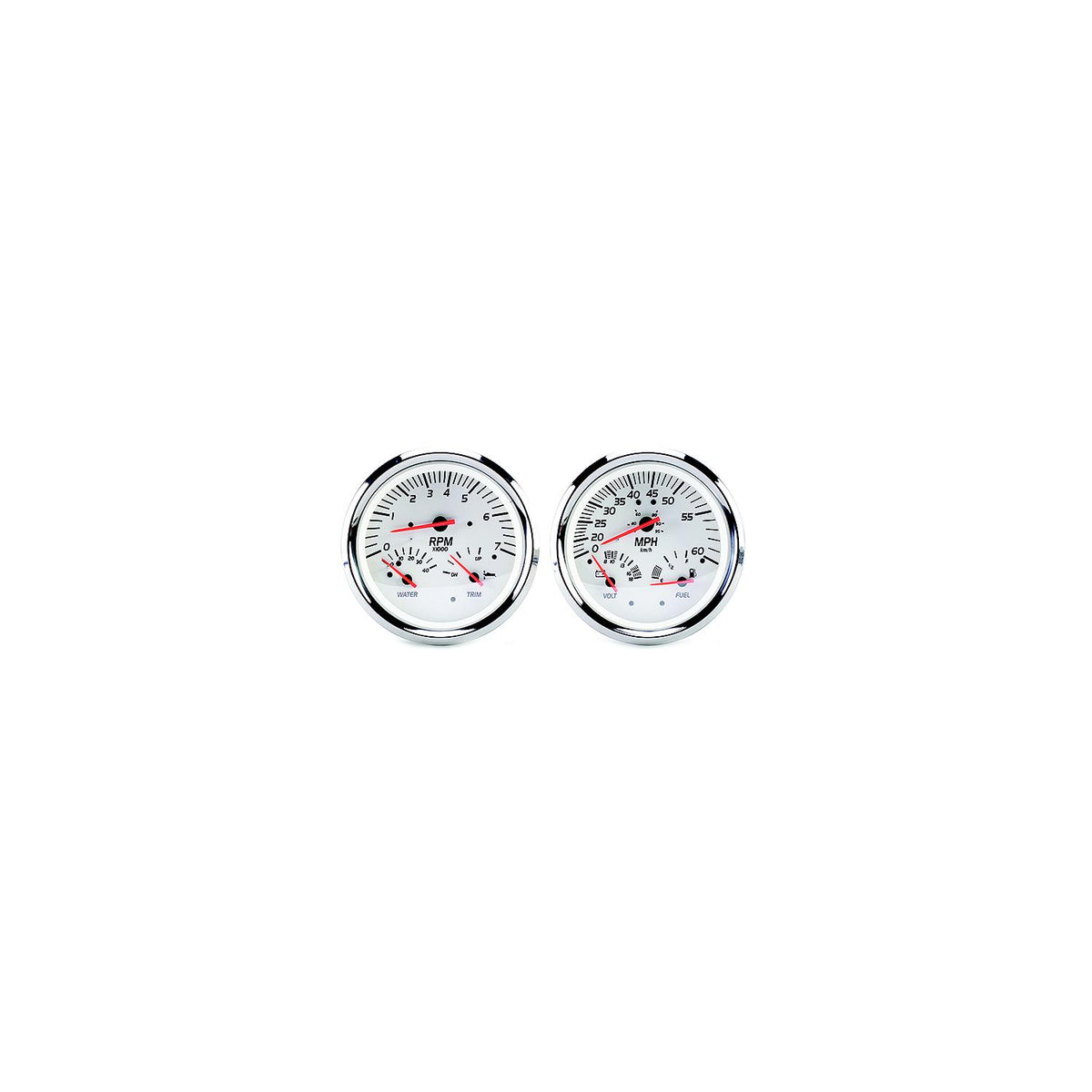 Sierra 21000P White Series Multi-Function Gauge Kit, Mercury / Yamaha -Modern Boat Sales & Service