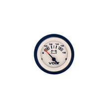 Sierra 59708P Sahara Series 2" Black & Tan 12V 8-18 VDC Voltmeter Gauge -Modern Boat Sales & Service