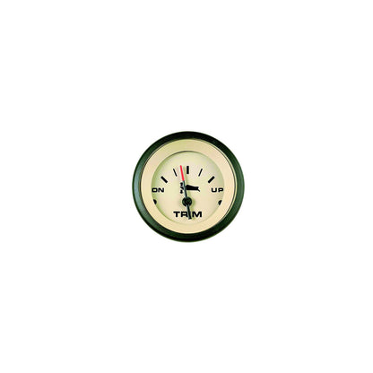 Sierra 59708P Sahara Series 2" Black & Tan 12V 8-18 VDC Voltmeter Gauge Default Title -Modern Boat Sales & Service