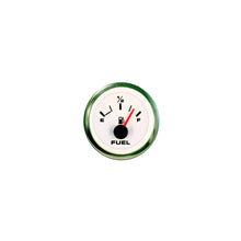 Sierra 62551P White Premier Pro Series 2" Stainless Steel Fuel Gauge & Requires "F" Sender Code Default Title -Modern Boat Sales & Service