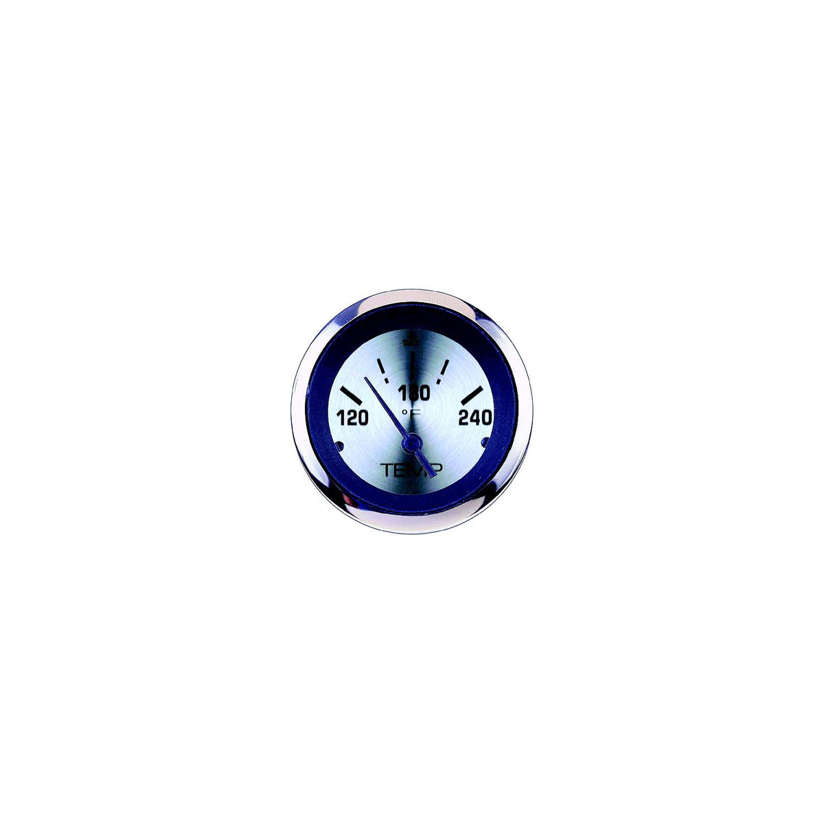 Sierra 63480P Sterling Series 2" Stainless Steel Electric 120-240 F Dial Range Water Temperature Gauge & Requires "D" Sender Code -Modern Boat Sales & Service