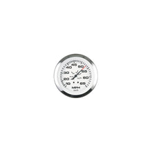 Sierra 65693P Lido Series 3" White & Stainless Steel Electric Outboard & 4 Stroke Gas Engine 0-7,000 RPM Dial Range Tachometer Gauge with Outboard Alternator or Coil Sender Code Default Title -Modern Boat Sales & Service