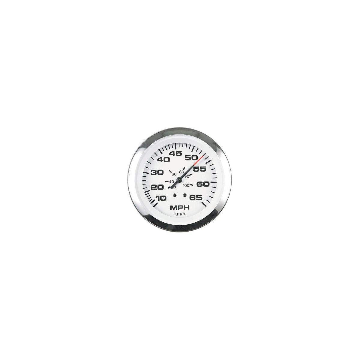 Sierra Lido Series 3" White & Stainless Steel Pitot Type Speedometer Gauge Kit -Modern Boat Sales & Service