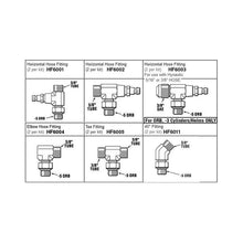 Dometic HF6004 Hydraulic 90 Degree Elbow Fittings | Aluminum | 3/8" Tube | 2/Kit Default Title -Modern Boat Sales & Service