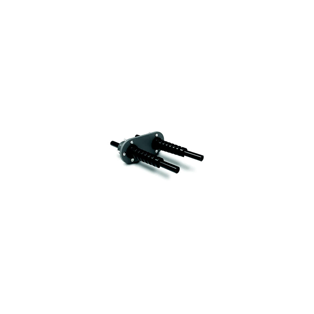 Dometic HO7205 Field Install Bulkhead Fitting Kit, Dual Hose, Black Plastic -Modern Boat Sales & Service