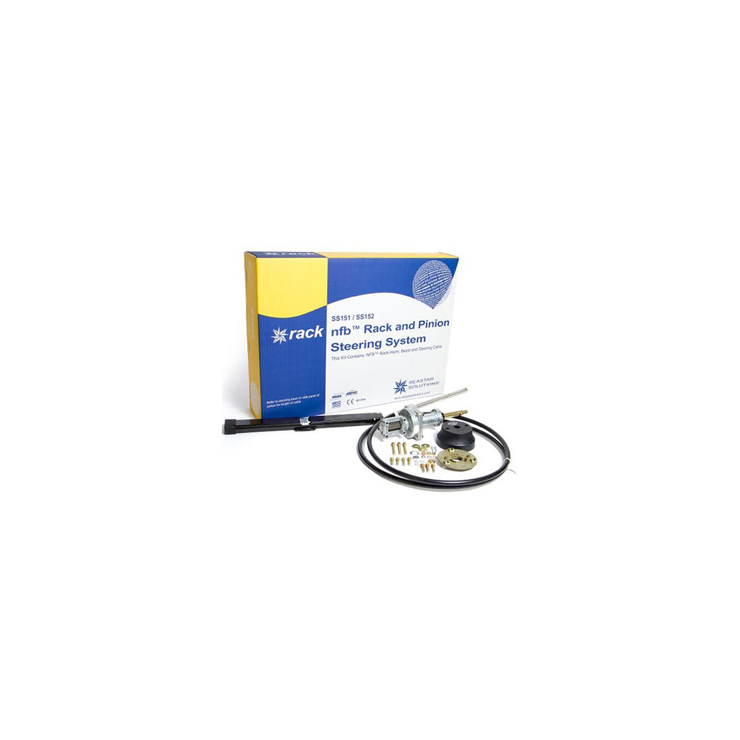 SeaStar Solutions No Feedback Rack and Pinion Steering Kit, Dual -Modern Boat Sales & Service