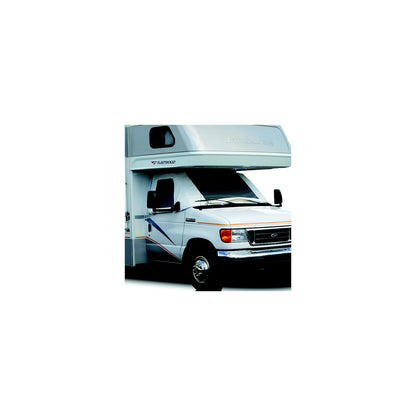 ADCO 2524 Class C Deluxe Windshield Cover With Roll-Up Windows For RV, White Default Title -Modern Boat Sales & Service