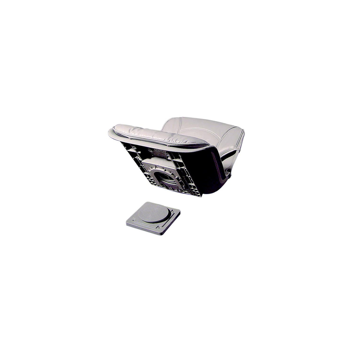 Tempress 45153 All-Weather QDÂ® Seat With Cushions, Grey/Grey -Modern Boat Sales & Service