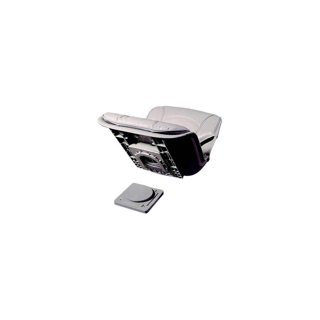 Tempress 45153 All-Weather QDÂ® Seat With Cushions, Grey/Grey -Modern Boat Sales & Service