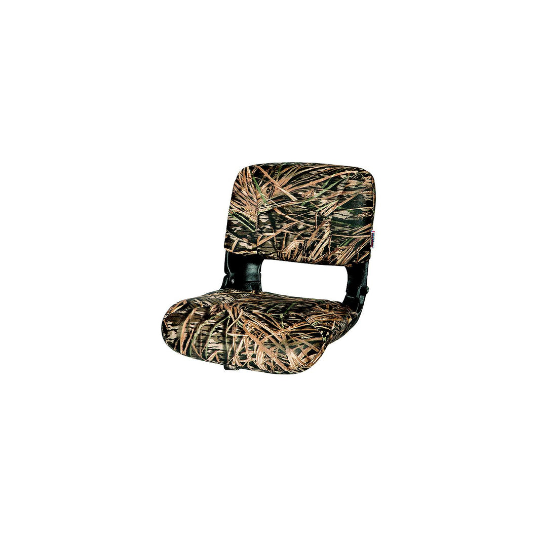 Tempress Products 45623 All Weather High Back Seat and Cushion Combo - Mossy Oak Shadow Grass, Black Frame, 18-1/2